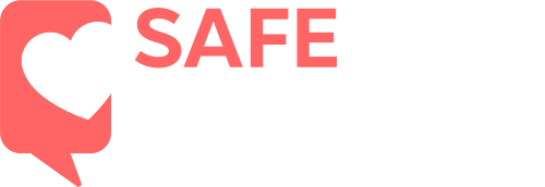 Logo de Safe Hotlines (líneas dírectas seguras)